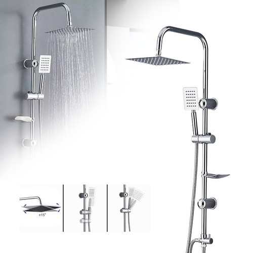 Edelstahl duschset - edelstahl,