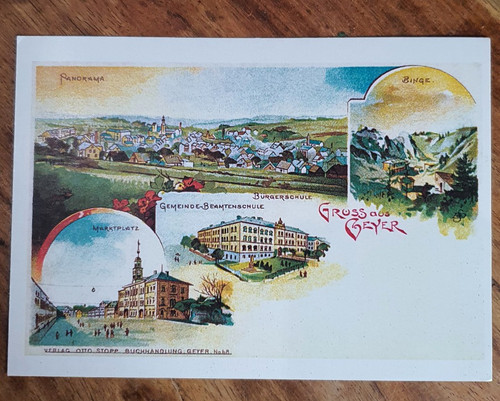 Geyer mehrbildpostkarte - geyer,