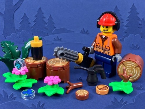 Lego holzfäller lumberjack - lego®,