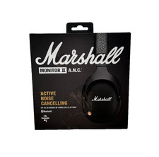 Marshall Monitor II ANC - Headset - schwarz - geprüfte Retourenware