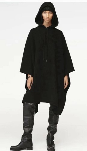 Zara poncho pullover mantel - zara,