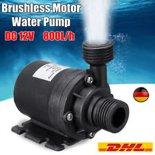 800L Wasserpumpe Selbstansaugende Pumpe 12V Hochdruckpumpe Membranpumpe Pumpe DE