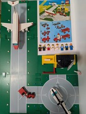Lego 6392 Flughafen / Airport KOMPLETT Lego Town 80er Vintage 1985 Retro
