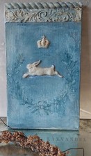 Ostern hase deko paneel - ostern, deko-paneel