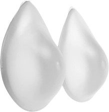 Silikonbrüste Transparent Tropfenform, Crossdressing,  Mastektomie, 870 - 1000g