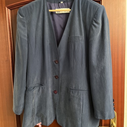 Dunkelblauer gefütterter