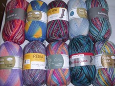 Wollpaket Schockenwolle bunt
