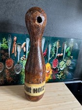 Holzkegel Kegel Kegelclup Trophäe "Gut Hoiz u alle Neune" über 1 kg Trophäe