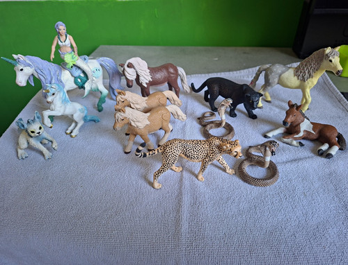 Tierfiguren konvolut pferde - tierfiguren-konvolut:,