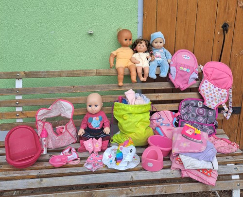 Puppe konvolut zapf baby - puppe,