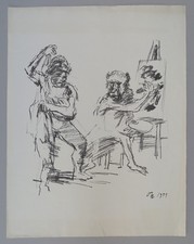 Oskar Kokoschka The Action