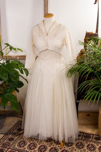 Sale vintage 60s brautkleid - %sale%,