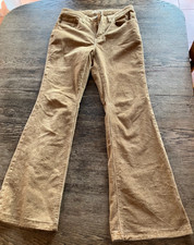 Levi's Damen 726 highrise Flare Cordhose Mustard hellbraun Größe 30 / ca. 32