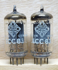 Pair telefunken ecc83 - telefunken, |