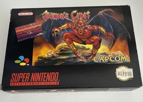 Demon crest snes pal - demon’s,