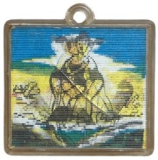 Geschenk TELEVIZAZ 3D Fernseher Kaugummi PAM PAM Israel, 50er Jahre