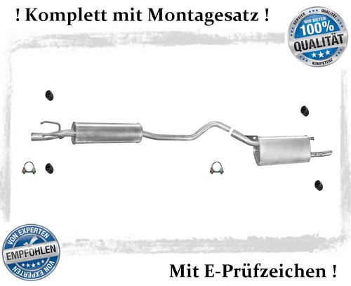 Auspuffanlage für opel - für, corsa