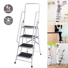 Trittleiter 4 Stufen Klappbar
