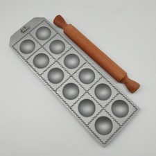 Marcato Ravioli Maker Press, Ravioli-Maschine, hausgemachter Ravioli-Schneider, 