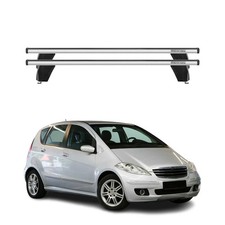 Menabo Dachträger Grundtäger für Mercedes A Klasse W169 2004-2012 75kg Silber 2x