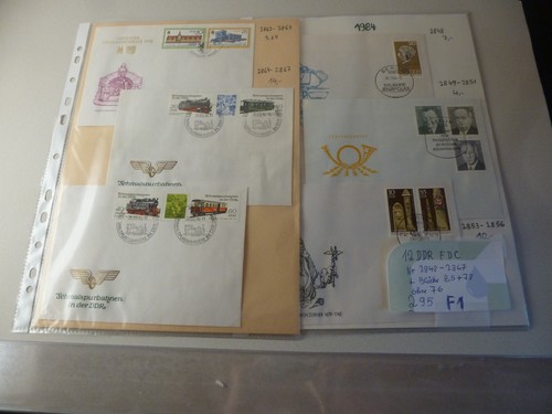 Ddr ersttagsbriefe fdc - x,