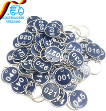 Schlüsselanhänge Zahlen Aus