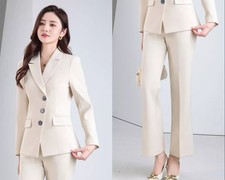 Anzug Frau Elegant Blazer und