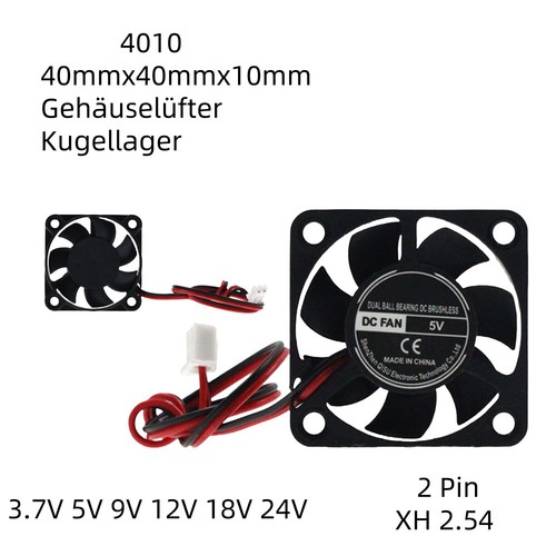 40x40x10mm leise fan - fan, lüfter