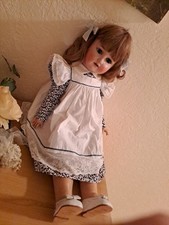 Antike Porzellan-Kopfpuppe  von Schönau & Hoffmeister , 58 cm