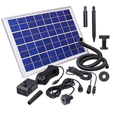 CLGarden Solar Pumpen Set mit