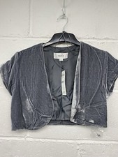 Next silbergrauer crop shrug - crop,