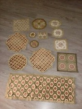 Konvolut 12 hübsche Brokat