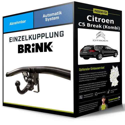 Abnehmbare anhängerkupplung - abnehmbare,