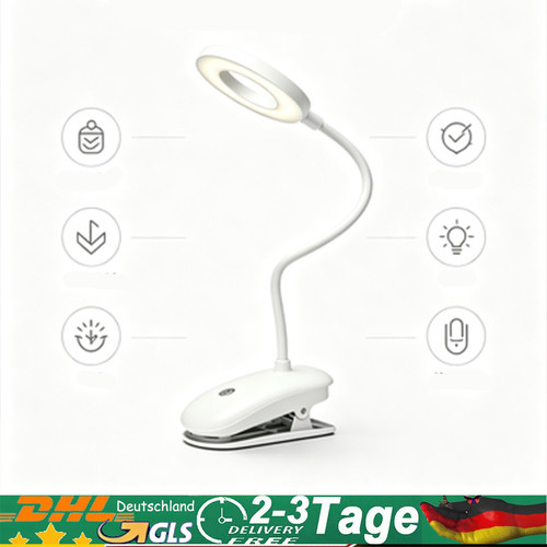 Led klemmleuchte leselampe - led,
