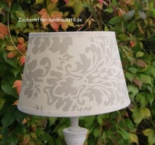 Lampenschirm Edel Beige Creme