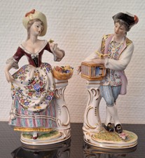 Porzellan figur vogelhändler - porzellan,