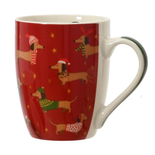 Weihnachtsdeko tasse mit - tasse,