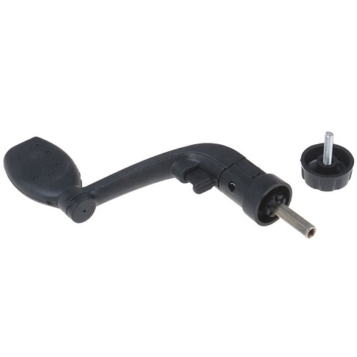 Black plastic power handle - plastic,