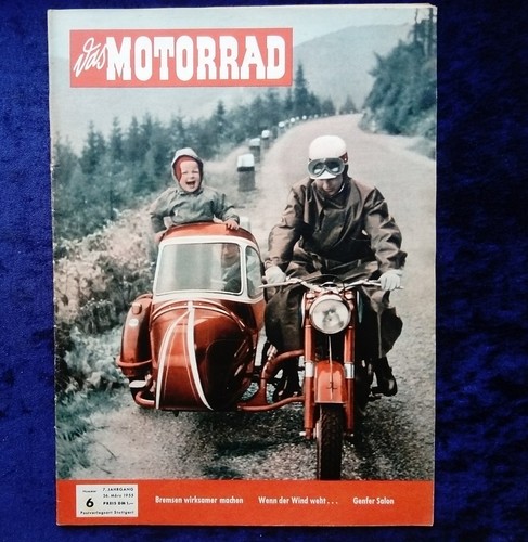 Das motorrad 1955 - 6/1955,, test
