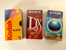 Paket 4 VHS Leerkassetten OVP