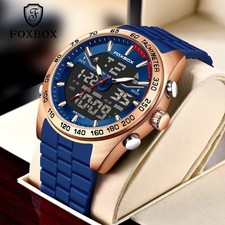 FOXBOX Herren Uhr Analog