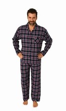 Herren Flanell Schlafanzug