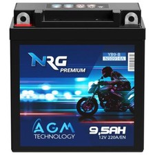 NRG YB9-B AGM Motorradbatterie 9,5AH 12V Batterie 50914 CB9-B EB9-B 12N9-4B1