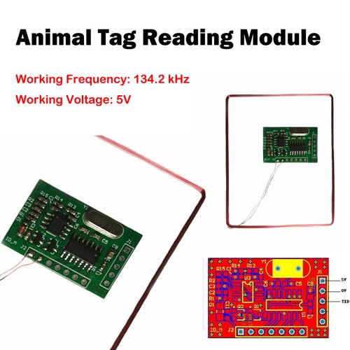 1pc rfid tiermarke lesemodul - 1pc,