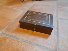 Alte Kasse Metallschatulle