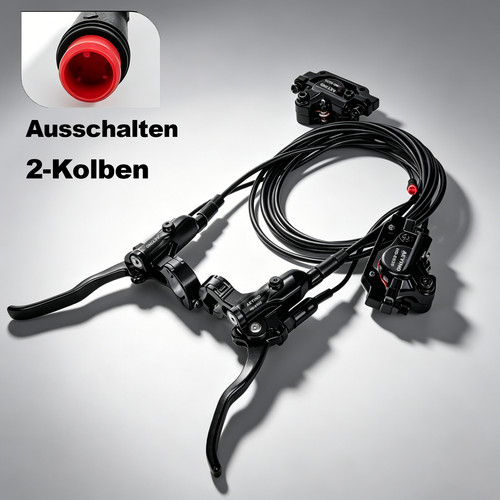 Bike kolben hydraulische - e-bike, 2-kolben