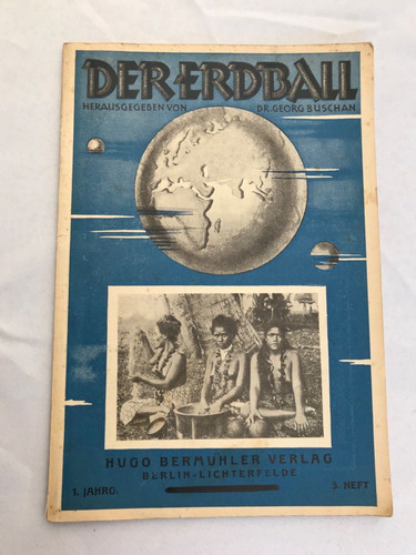 Der erdball zeitschrift für - der,