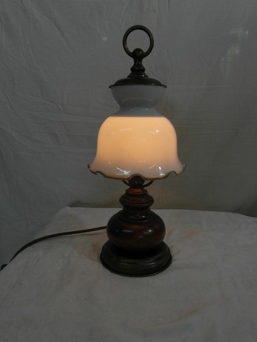 Tischlampe vintage design holz - vintage,