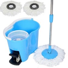 Microfiber Spin Mop Easy Floor
