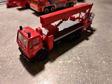 Spur H0 1:87 Feuerwehr Herpa ? mit Teleskopmast mit Korb 100 Jahre